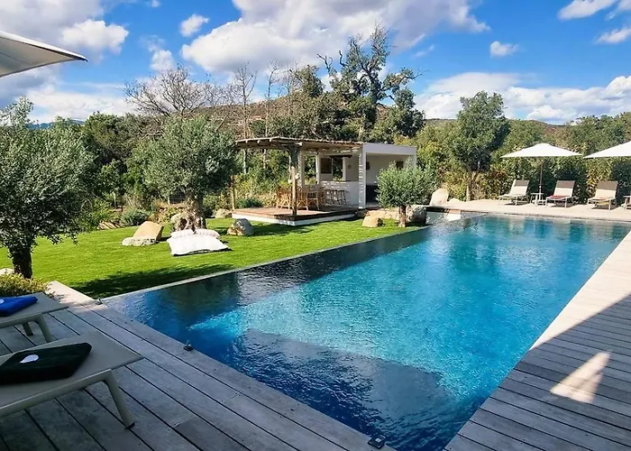 Juca, 10 Pers, Piscine Chauffee, 10 Minutes * Cirendinu